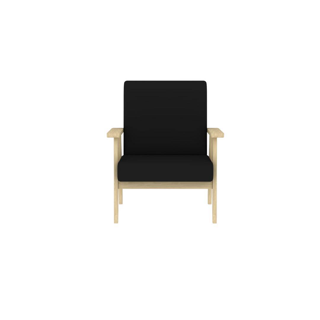Pryor Fabric Wooden Sofa