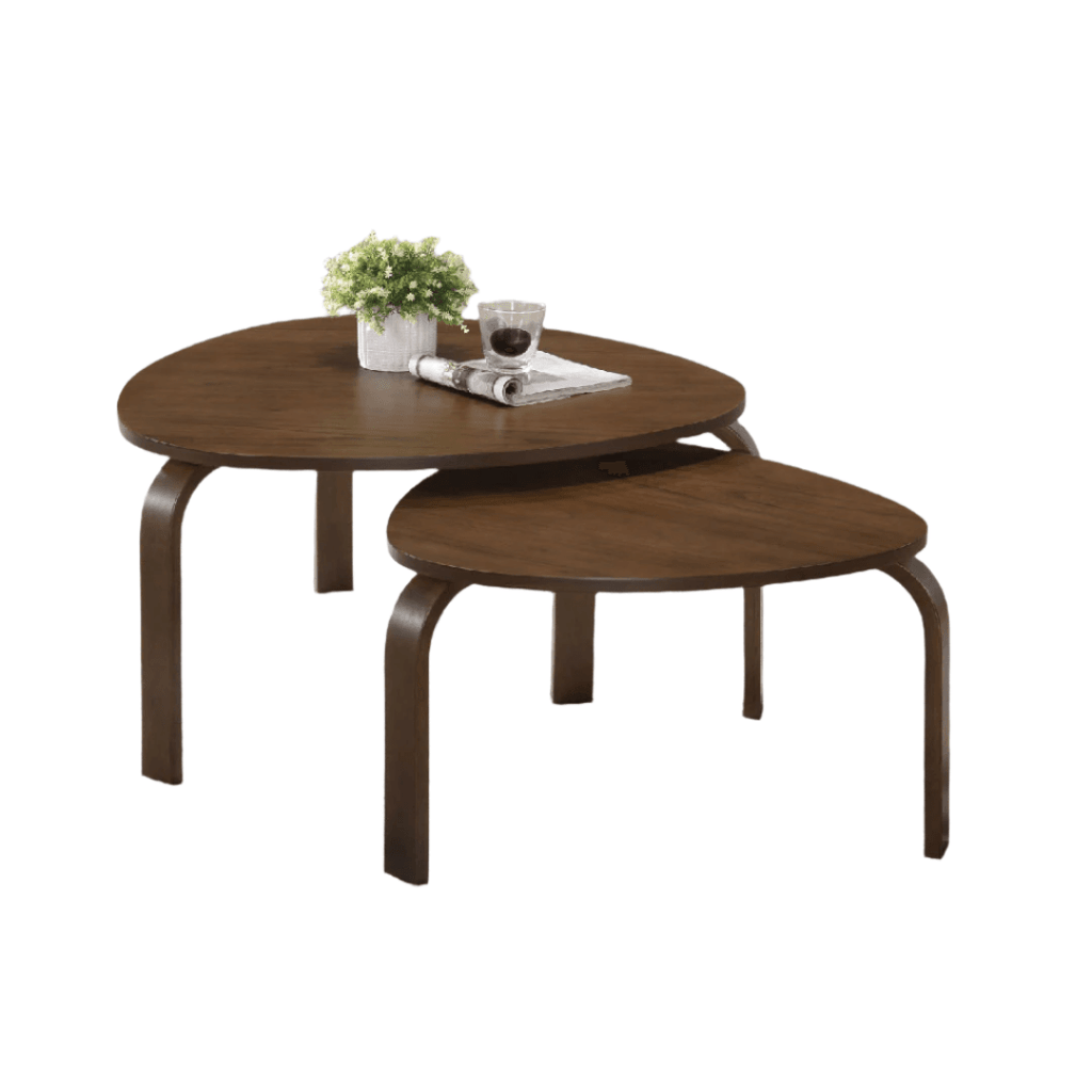 Megafurniture | Quillon Wooden Nesting Coffee Table | Coffee Table