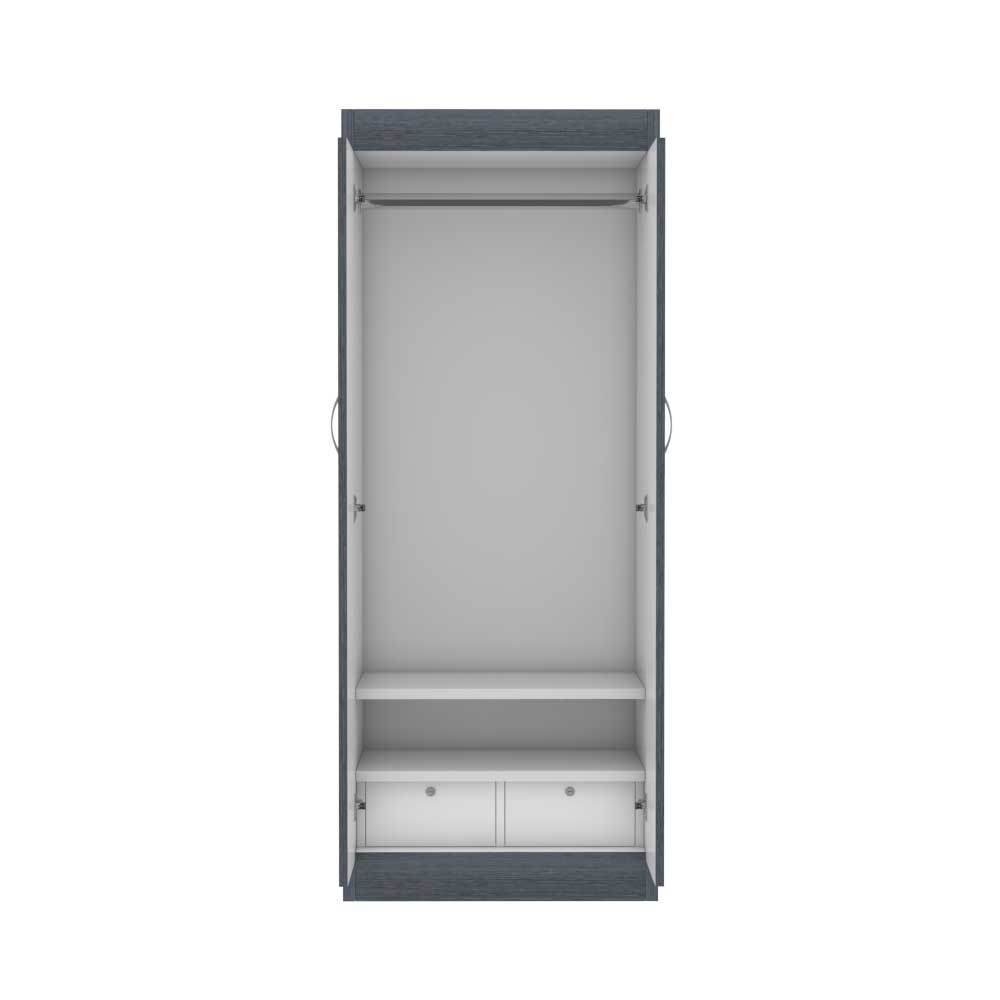 Megafurniture | Quinn 2 Door Open Wardrobe | Open Door Wardrobe