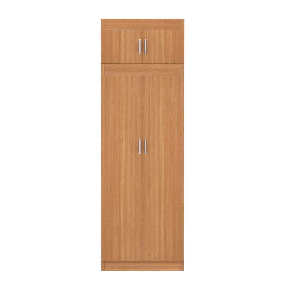 Megafurniture | Quinn 2 Door Open Wardrobe with Top | Open Door Wardrobe