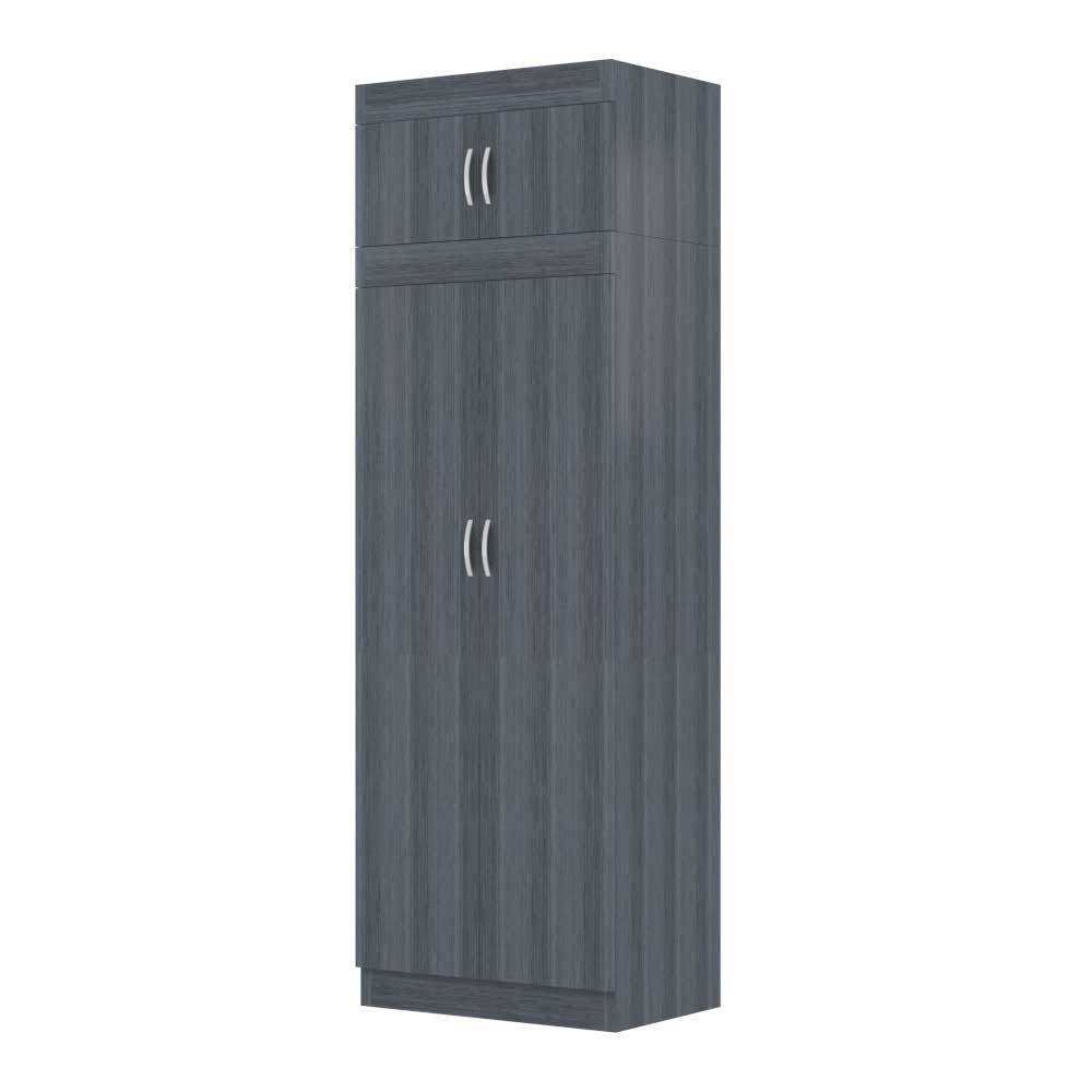 Megafurniture | Quinn 2 Door Open Wardrobe with Top | Open Door Wardrobe