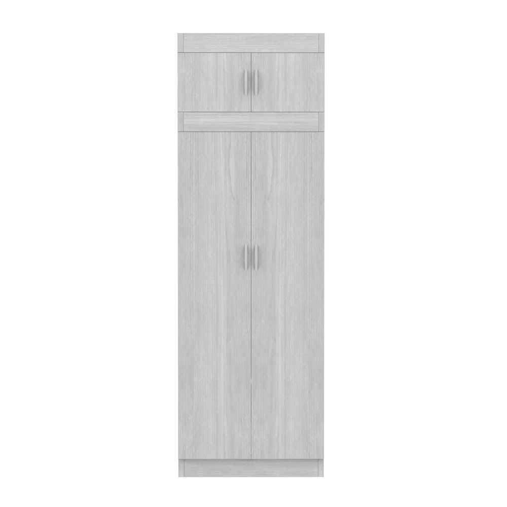 Megafurniture | Quinn 2 Door Open Wardrobe with Top | Open Door Wardrobe