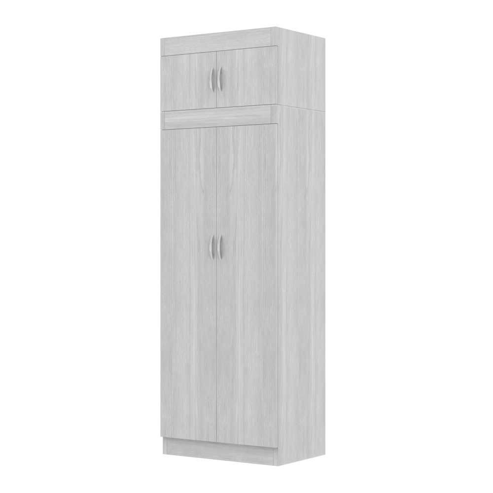 Megafurniture | Quinn 2 Door Open Wardrobe with Top | Open Door Wardrobe