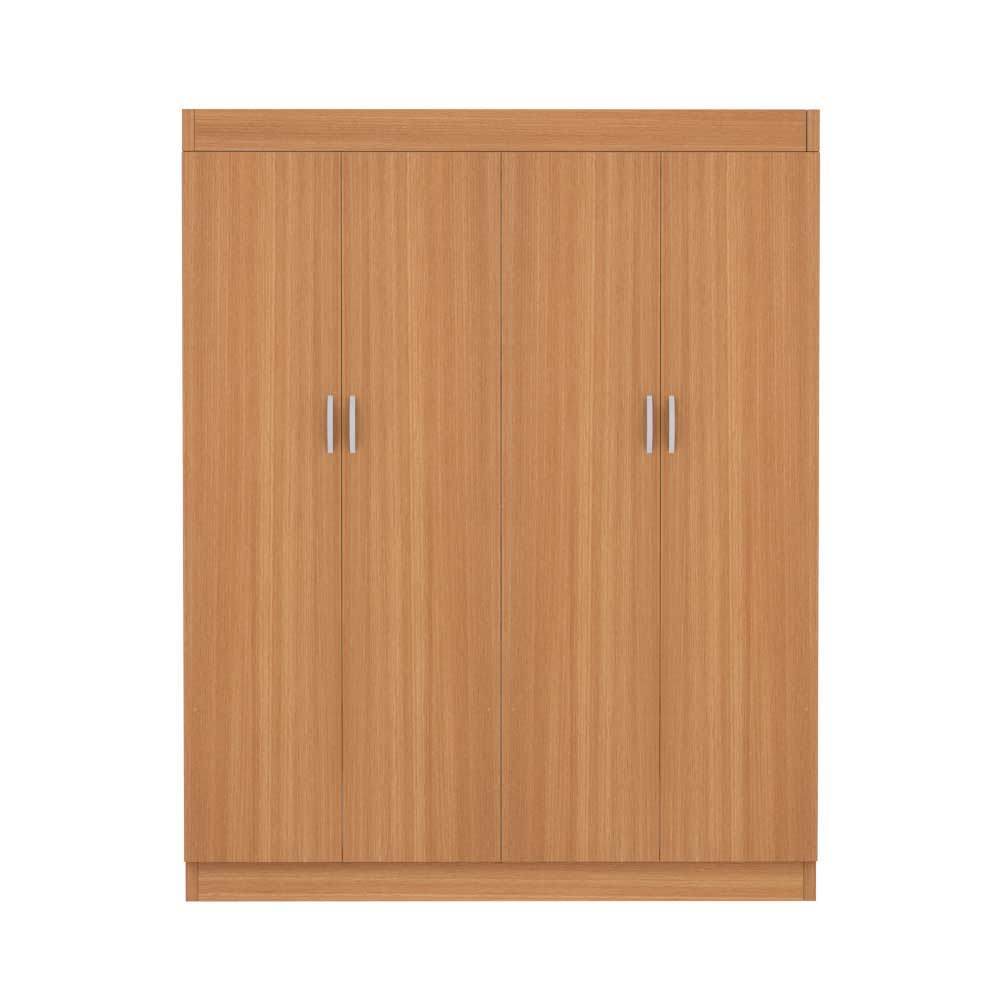 Megafurniture | Quinn 4 Door Open Wardrobe | Open Door Wardrobe