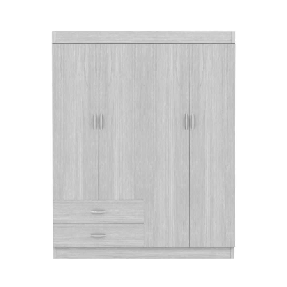 Megafurniture | Quinton 4 Door Open Wardrobe | Open Door Wardrobe