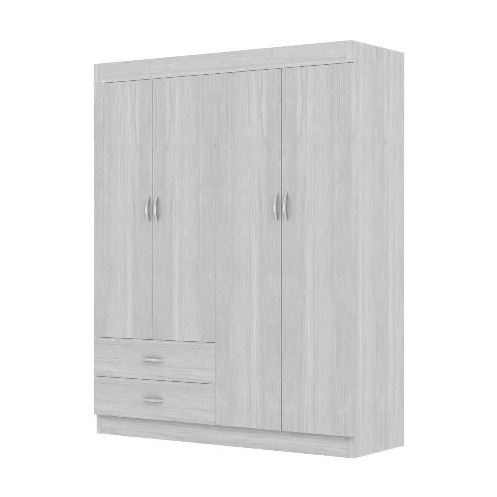 Megafurniture | Quinton 4 Door Open Wardrobe | Open Door Wardrobe