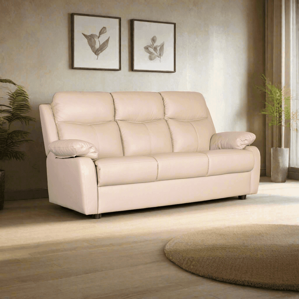 Rebecca Genuine Leather Sofa