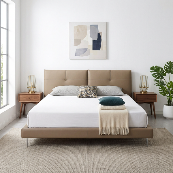 Avelor Leather Bed Frame