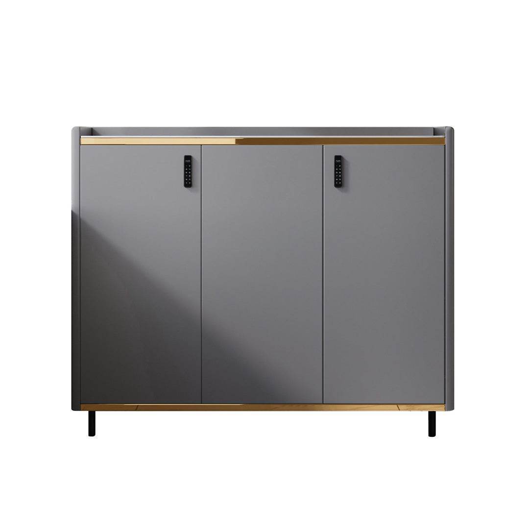 Megafurniture | Sonya II 3 Door Shoe Cabinet with Digital Lock | Shoe Cabinet