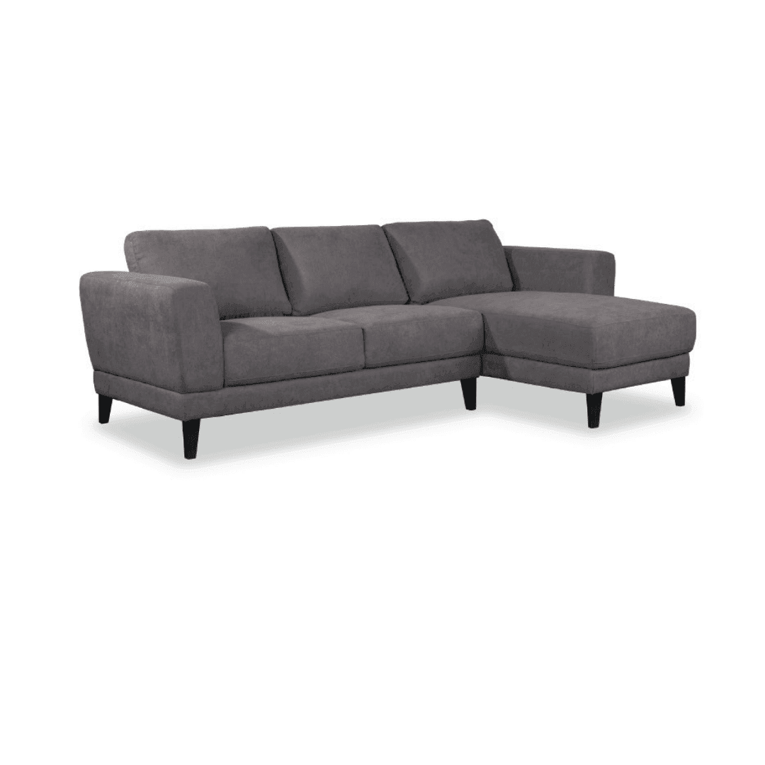Sumiko Fabric L-Shaped Sofa (Water Repellent & Pet Friendly)