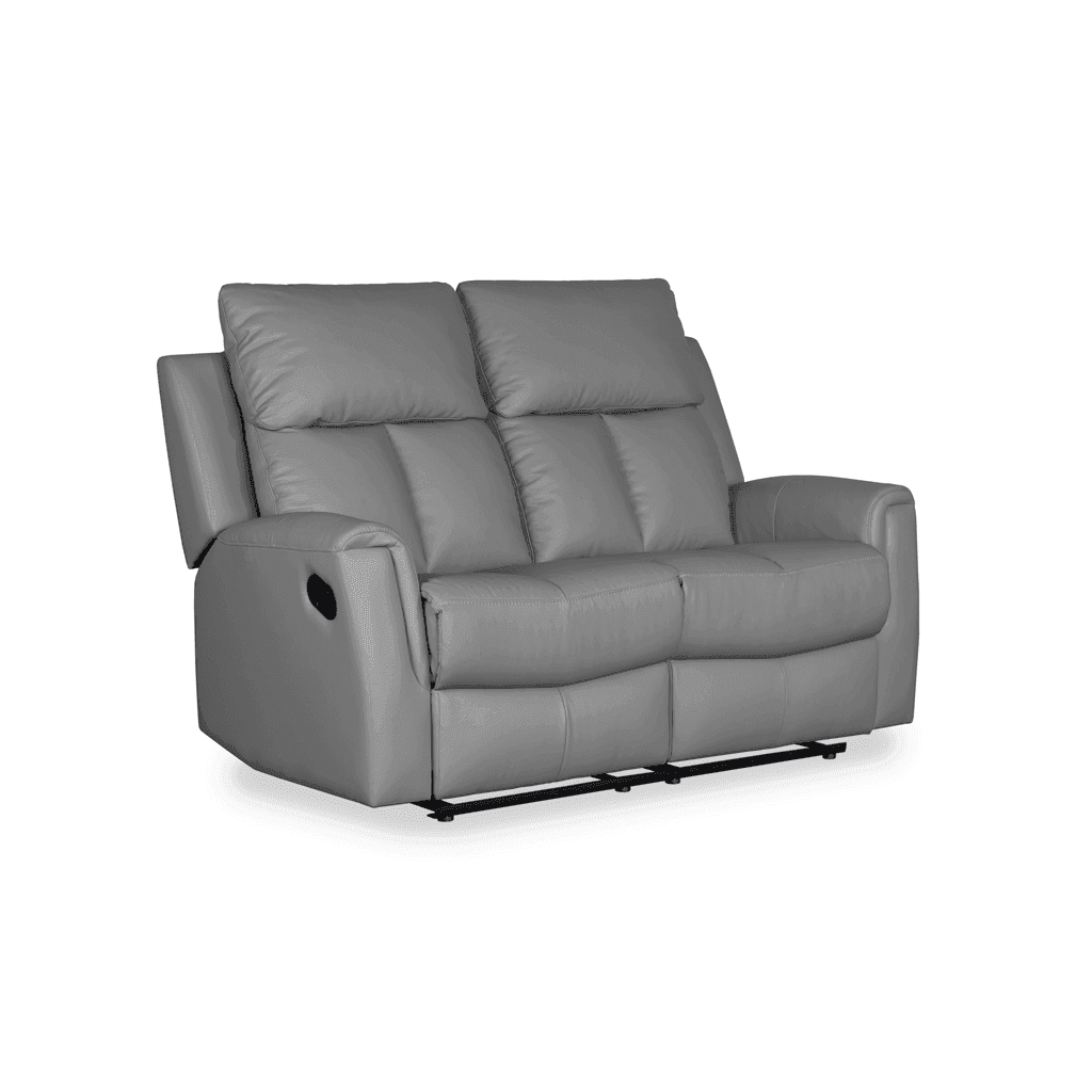 Tessa Genuine Leather Recliner Sofa