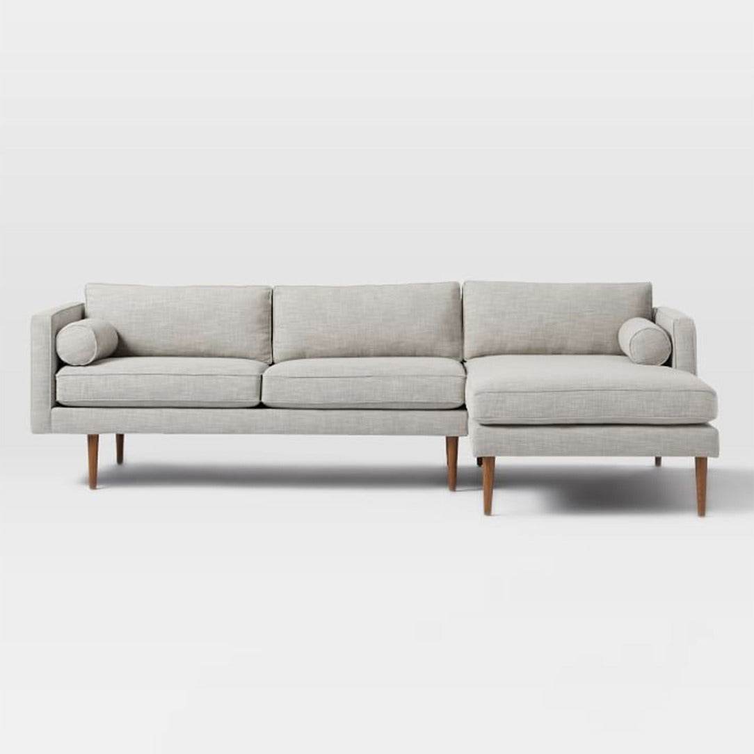 Ulysses Fabric L-Shaped Sofa (Pet Friendly)