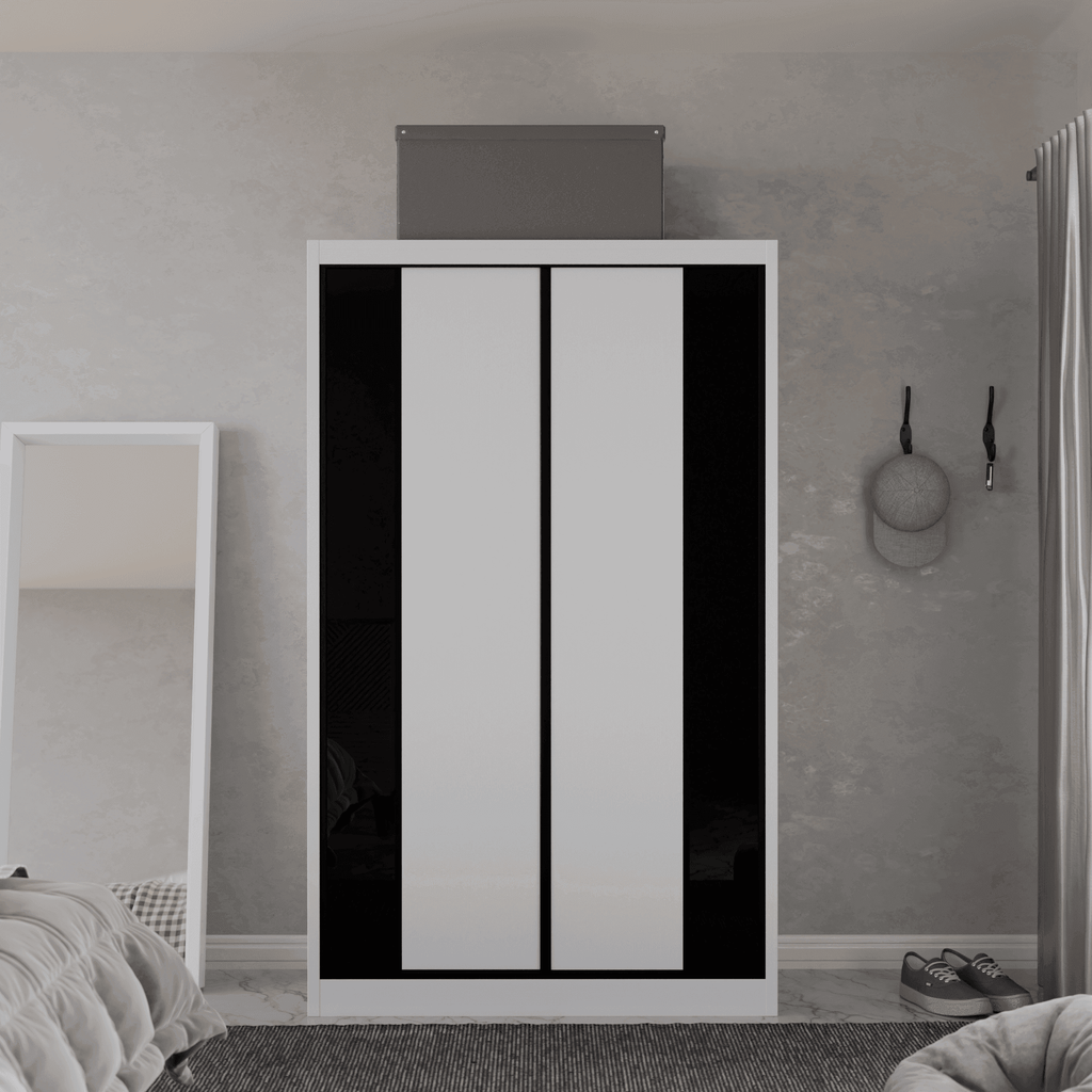 Valkyrie Modular Wardrobe (Black Glass)