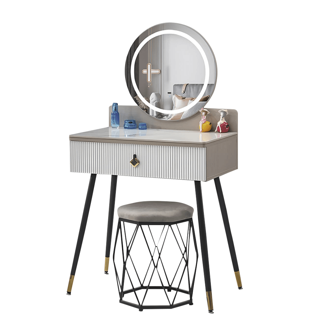 Megafurniture | Vianna Sintered Stone Dressing Table (70cm) | Dressing Table