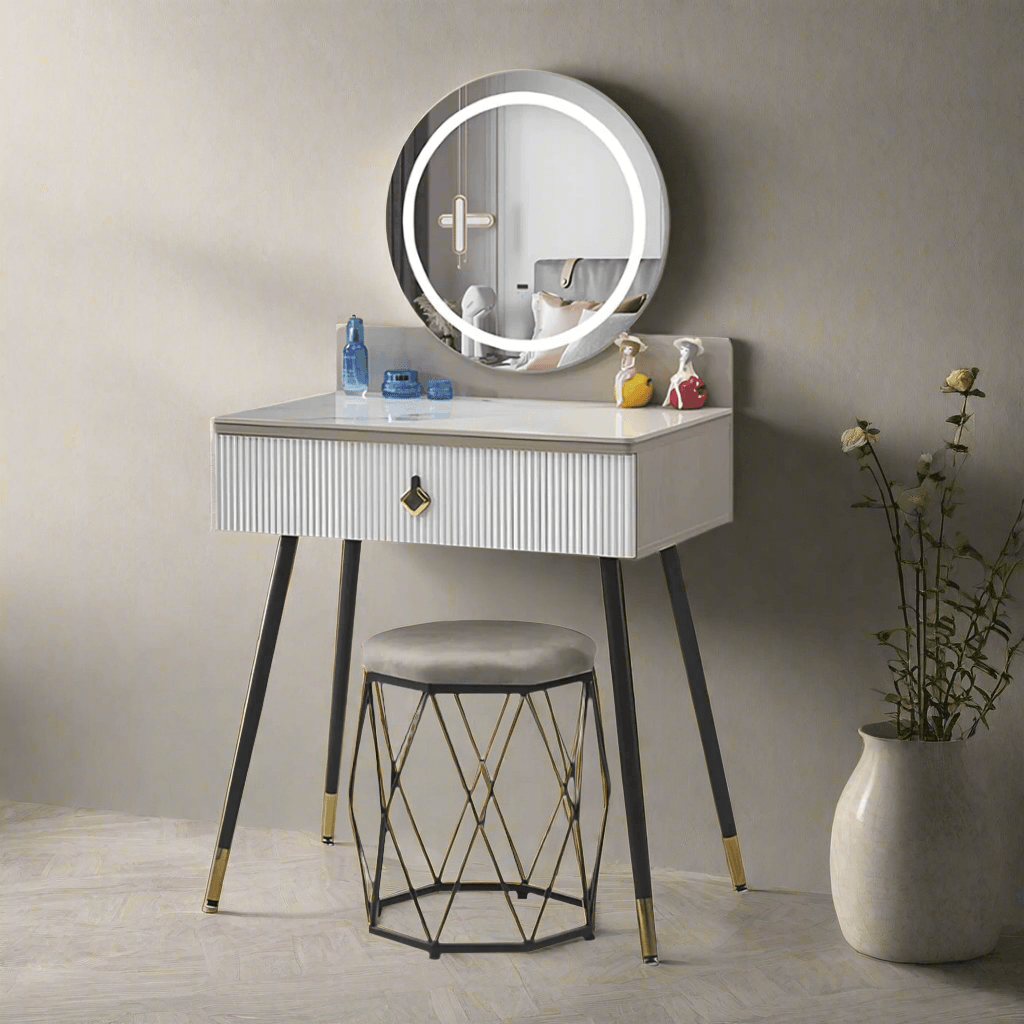 Megafurniture | Vianna Sintered Stone Dressing Table (70cm) | Dressing Table