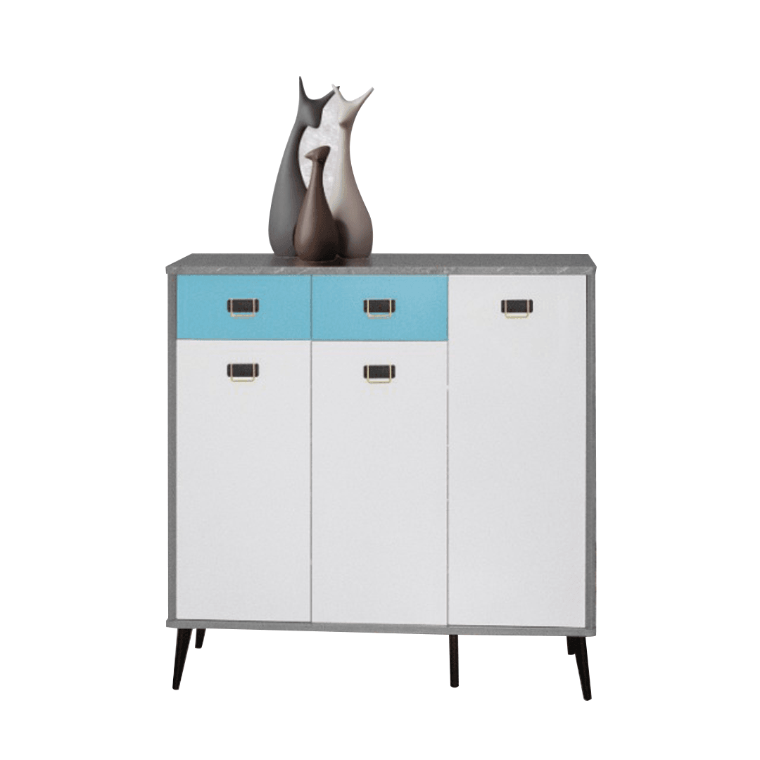 Megafurniture | Walcy 3 Door Shoe Cabinet | Shoe Cabinet