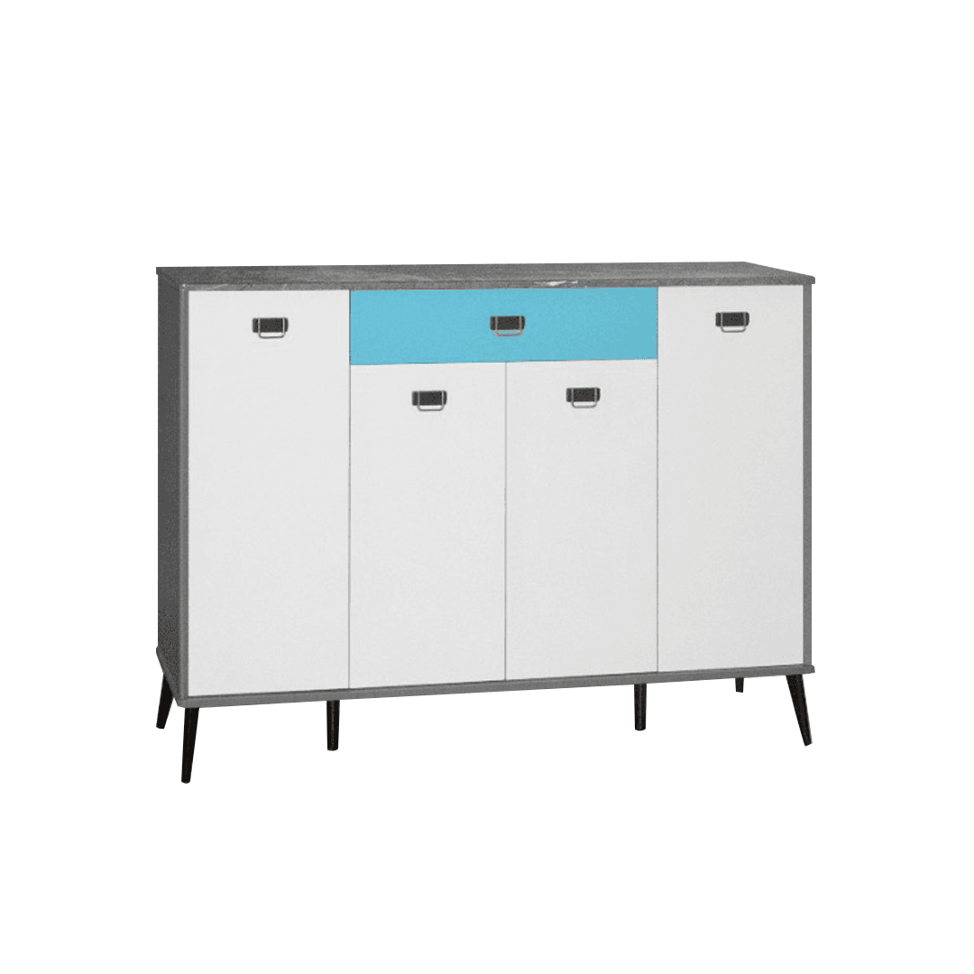 Megafurniture | Walcy 4 Door Shoe Cabinet | Shoe Cabinet