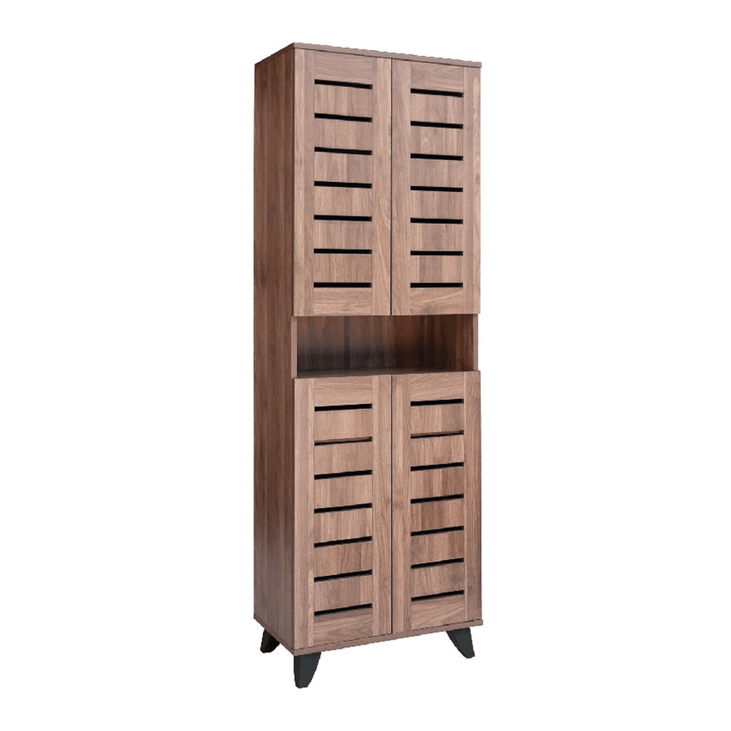 Megafurniture | Warrick Tall Wooden Shoe Cabinet (60cm) | Shoe Cabinet