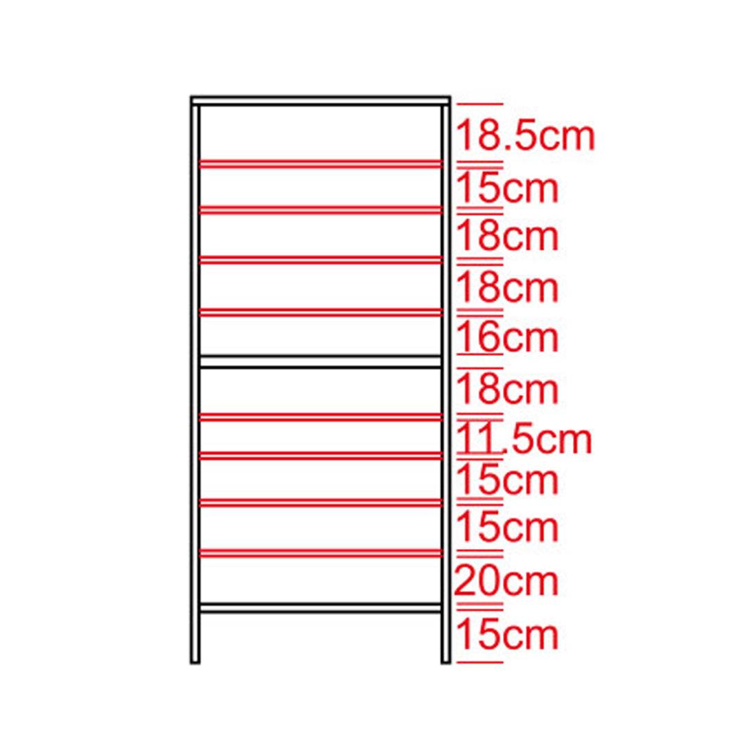 Megafurniture | Wavianne Tall Shoe Cabinet (60cm) | Shoe Cabinet