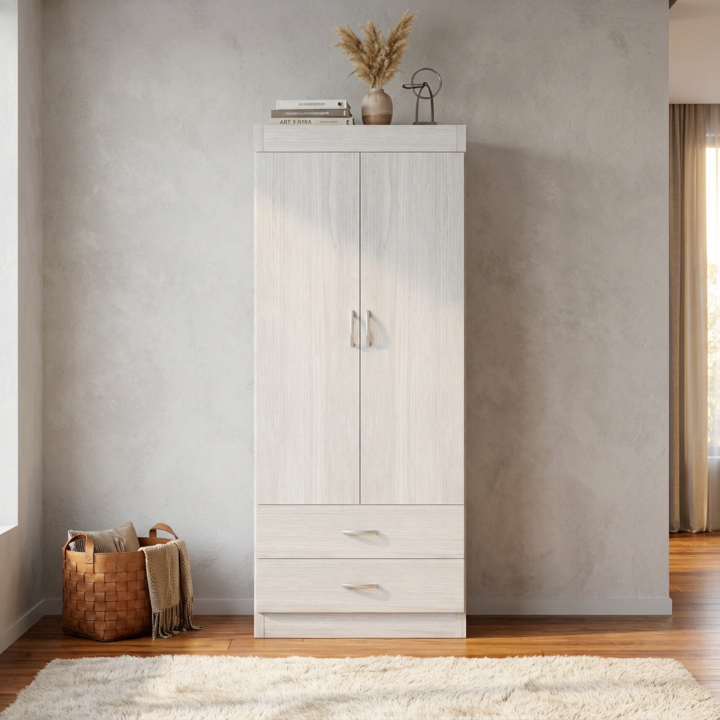 Quinton 2 Door Open Wardrobe