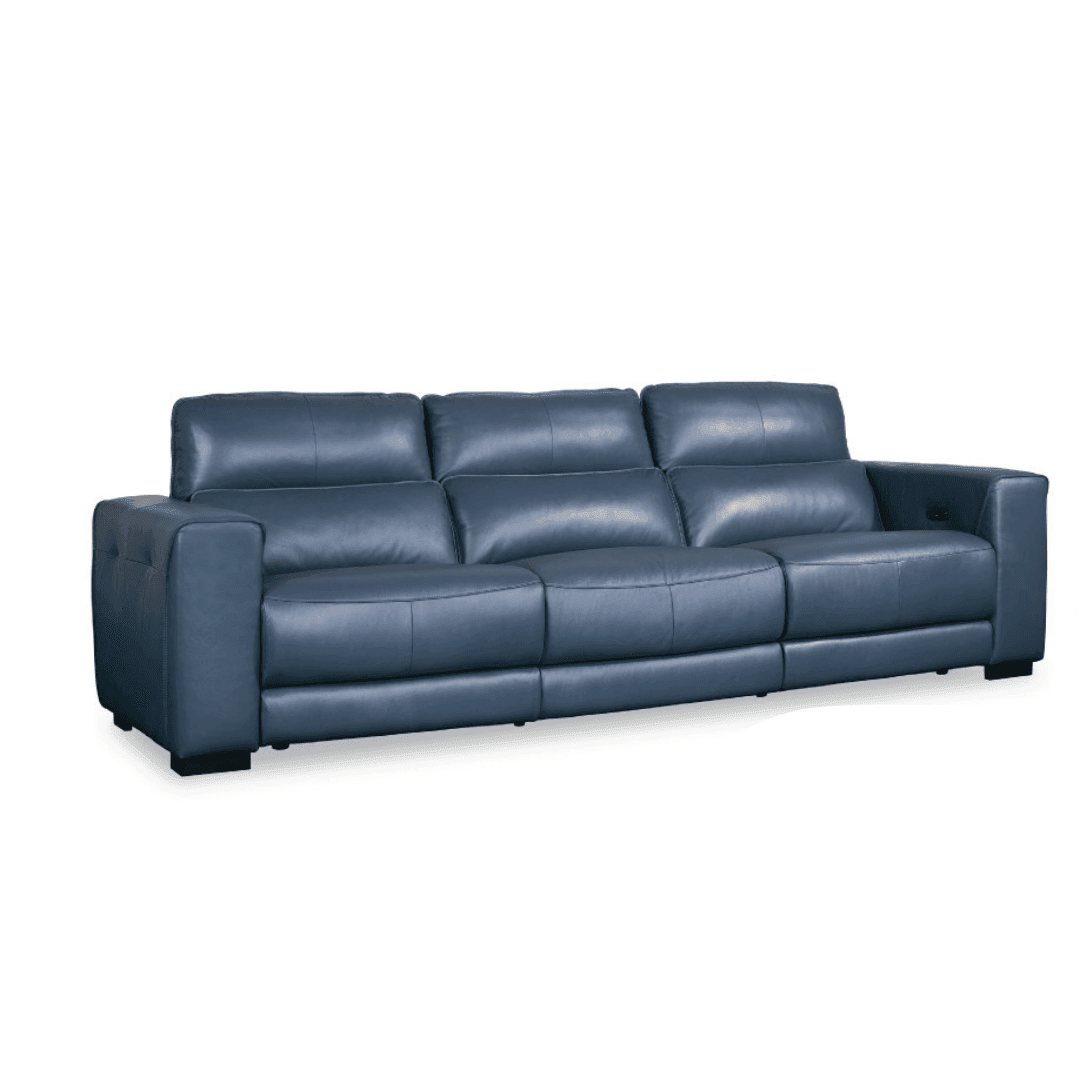 Yume Genuine Leather Recliner Sofa