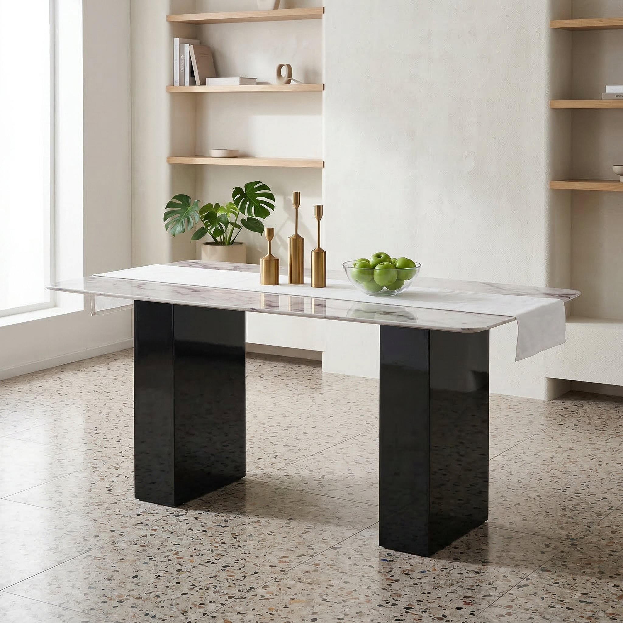 Verina Sintered Stone Dining Table