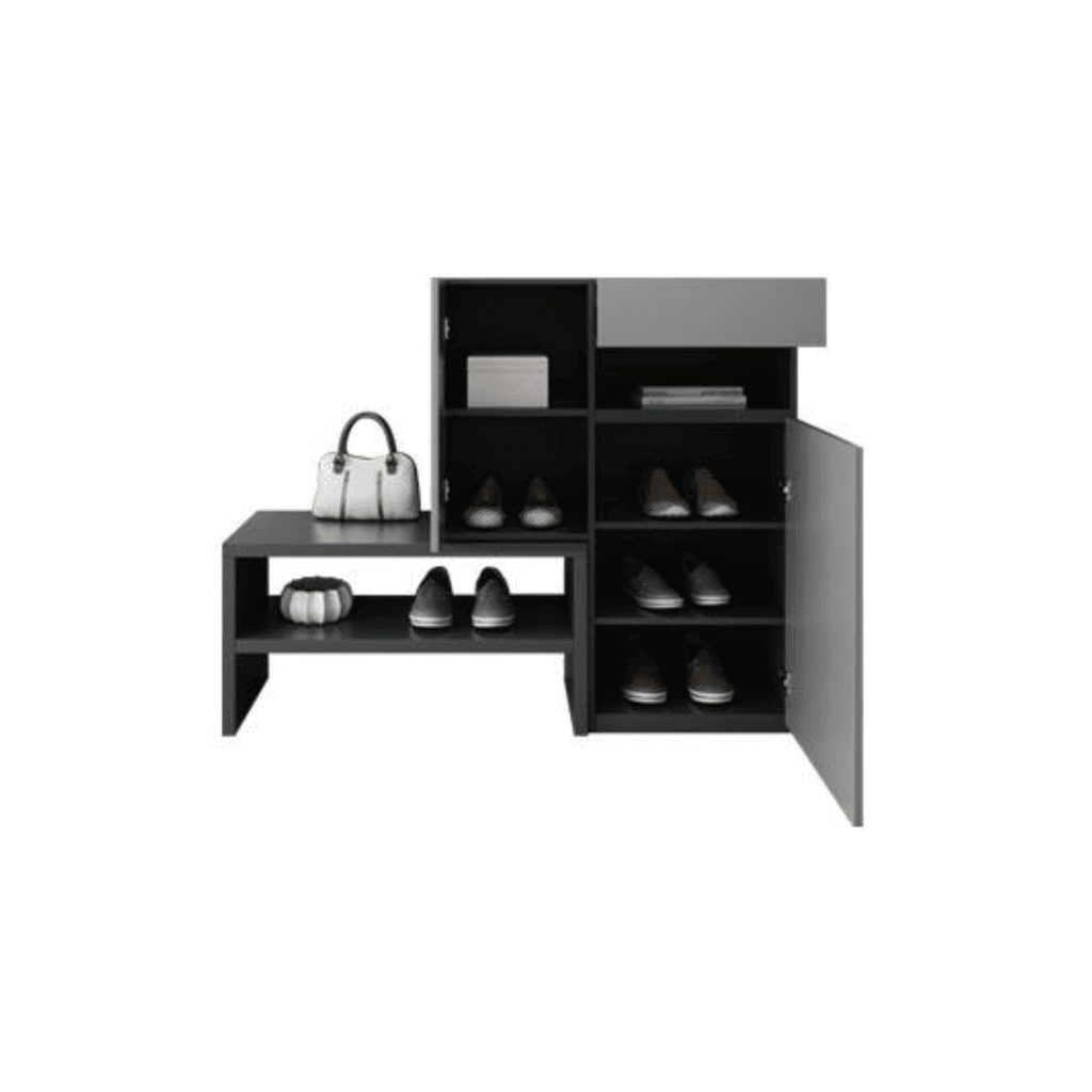 Zion Shoe Cabinet with Seat