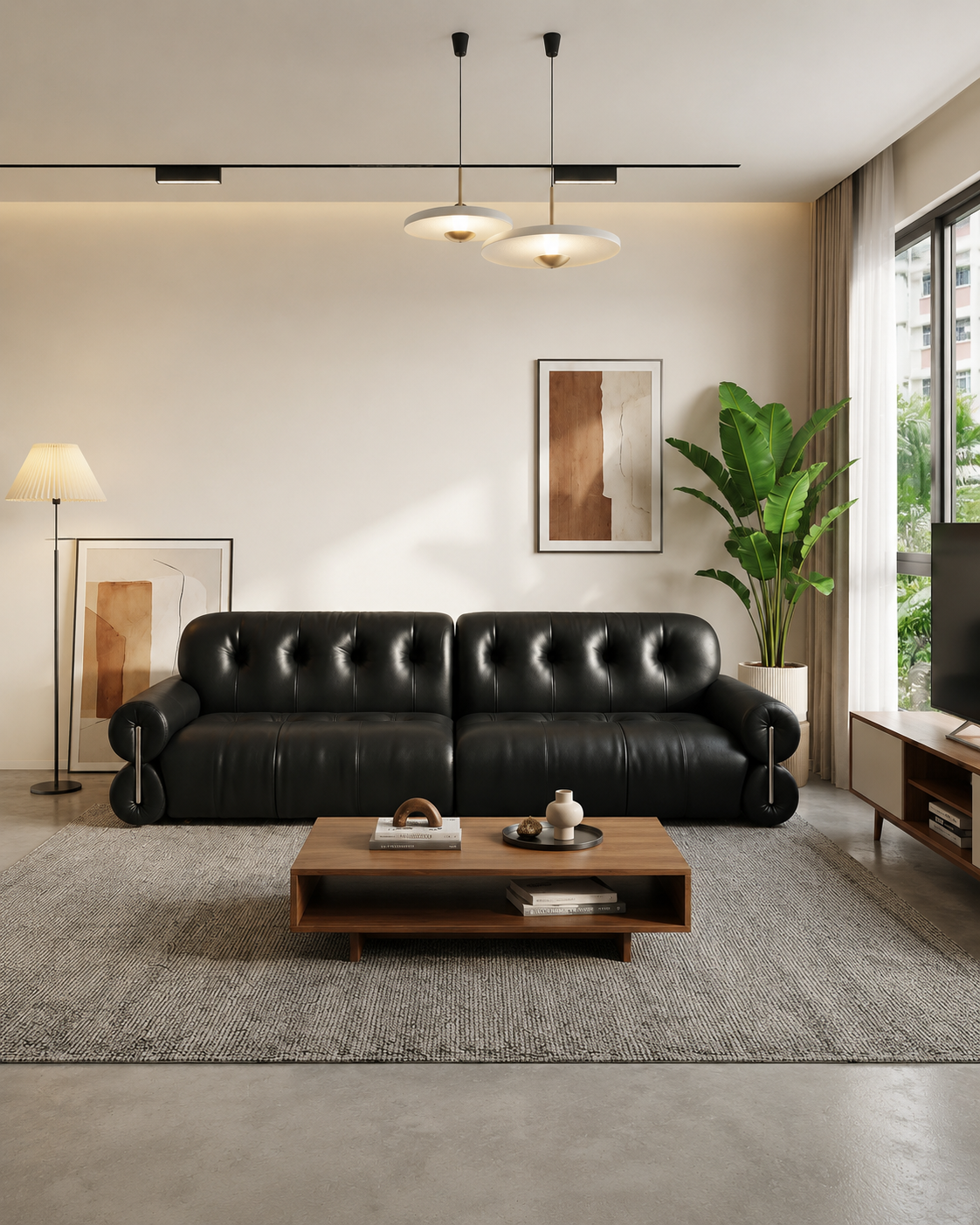 Maro Leather Sofa
