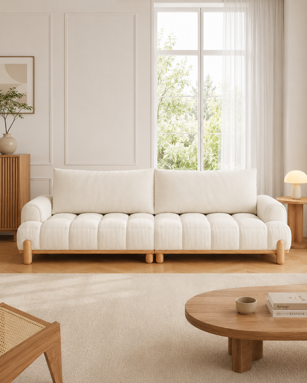 Koa Fabric Sofa