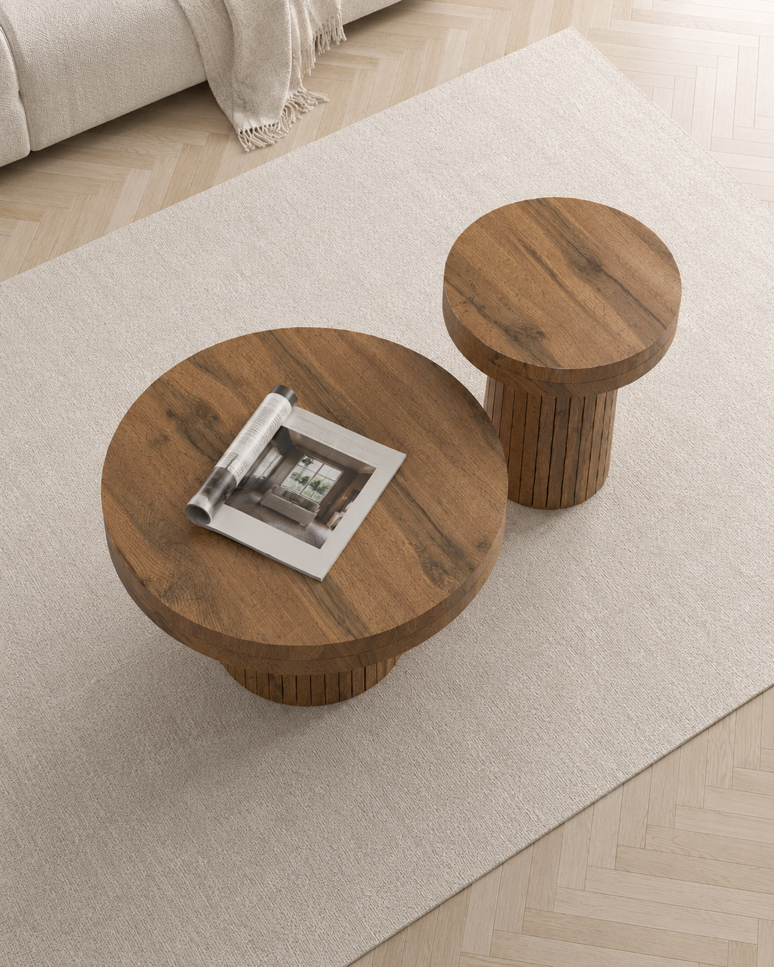 Kiri Wooden Coffee Table