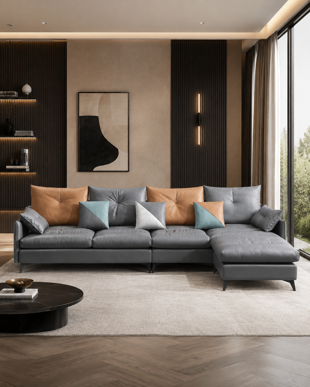 Radcliffe Chaise Sectional Sofa