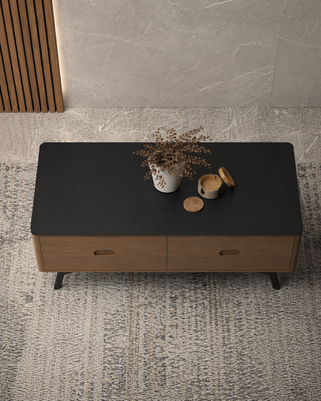 Basalt Storage Coffee Table