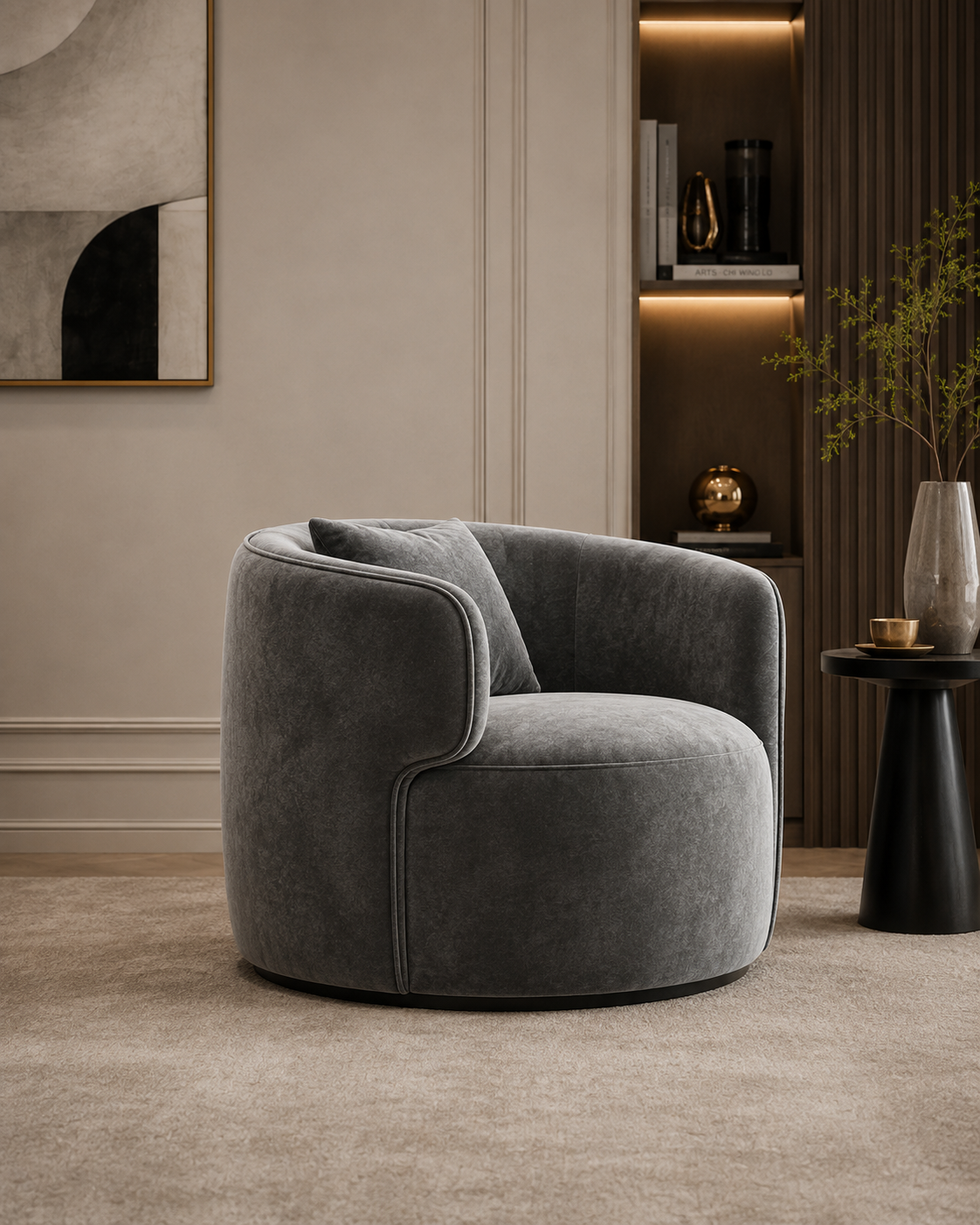 Kingswell Velvet Sofa