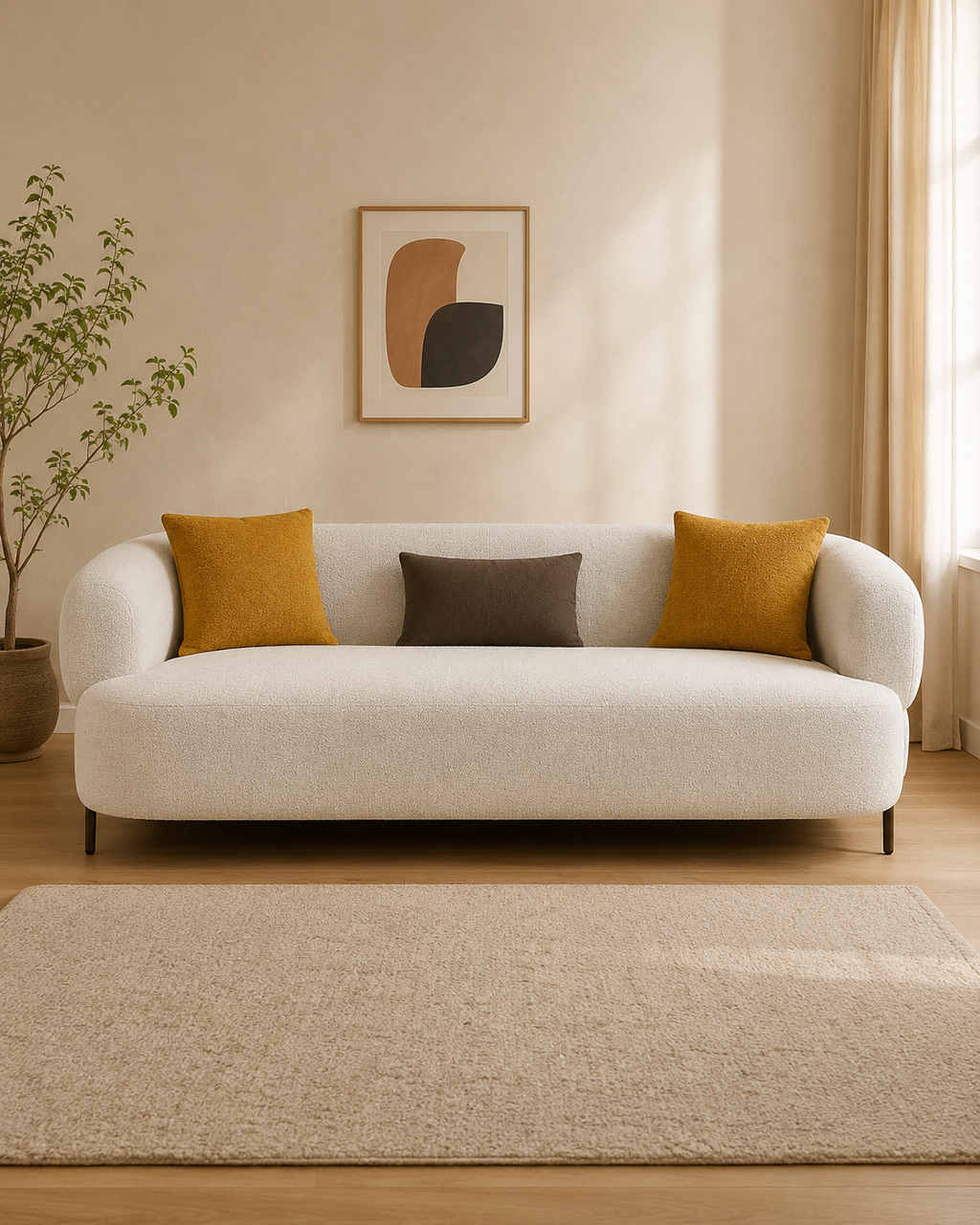 Solenne Fabric Sofa