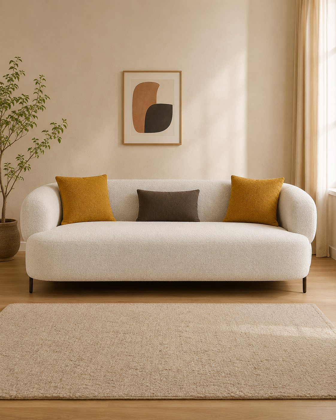 Solenne Fabric Sofa