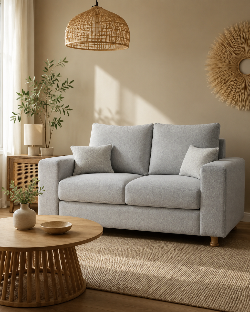 Aubren Fabric Sofa