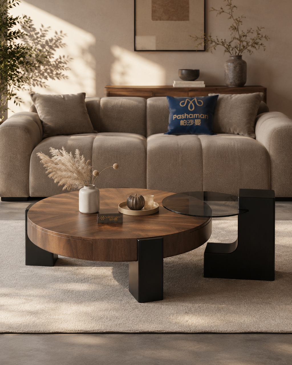 Kairo Walnut Coffee Table