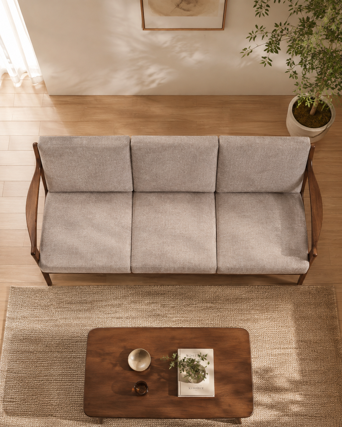 Cotswold Wooden Sofa