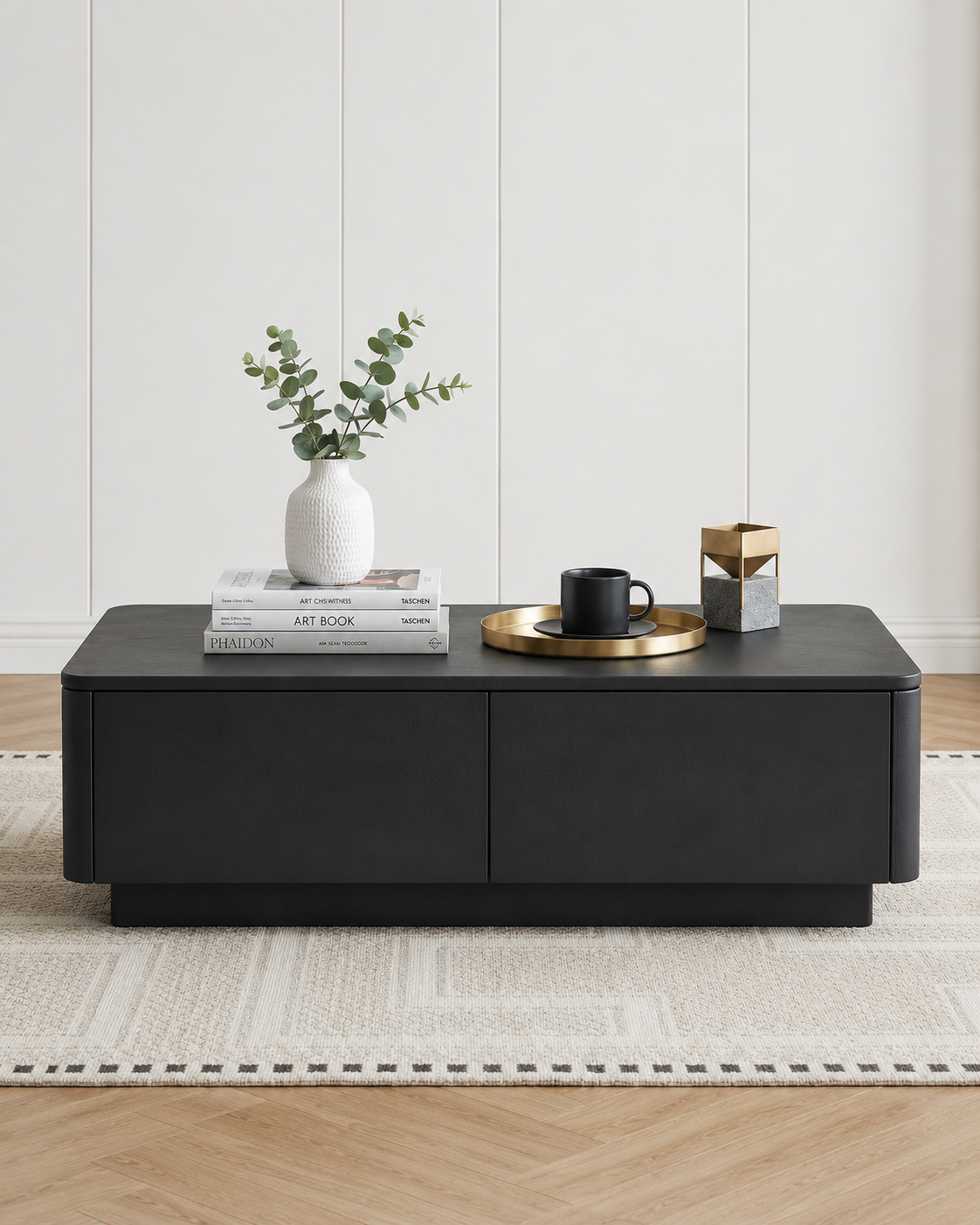Sable Wood Veneer Coffee Table
