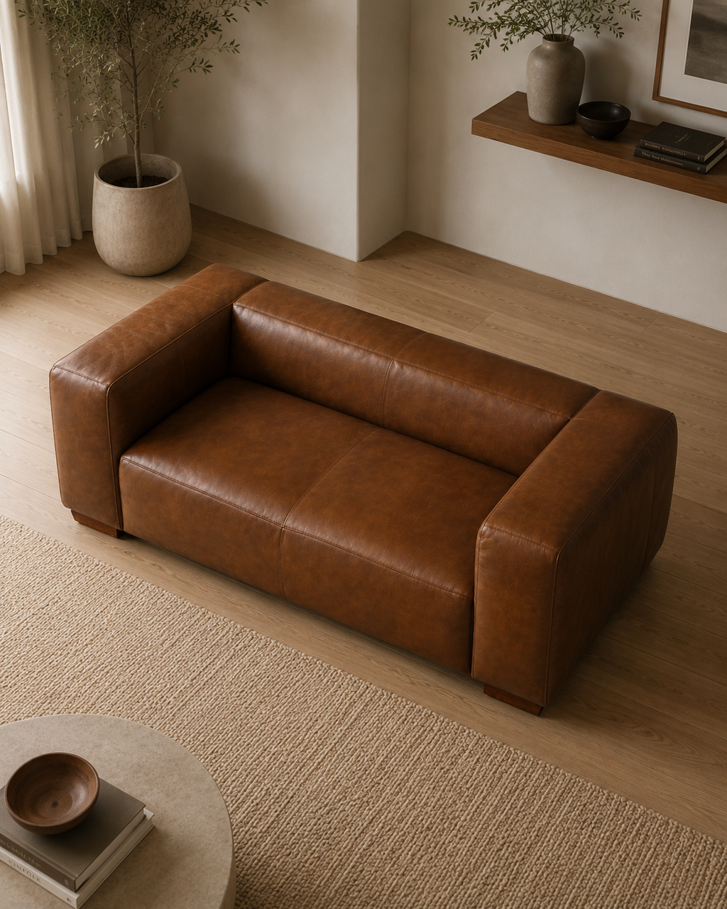 Carrington Leathaire Sofa
