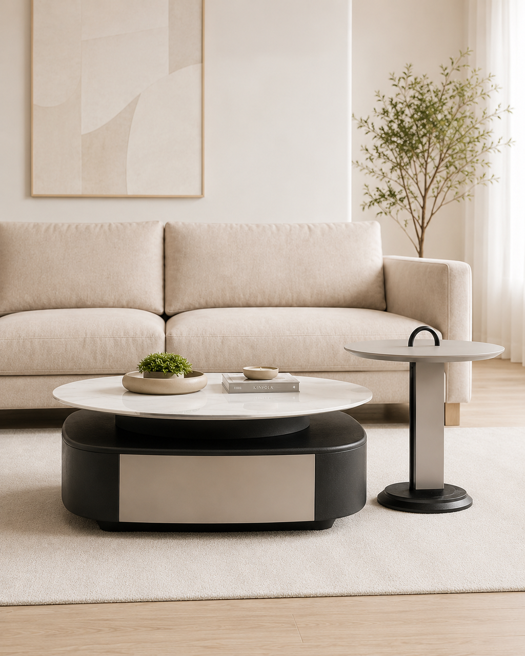Nori Stone Coffee Table