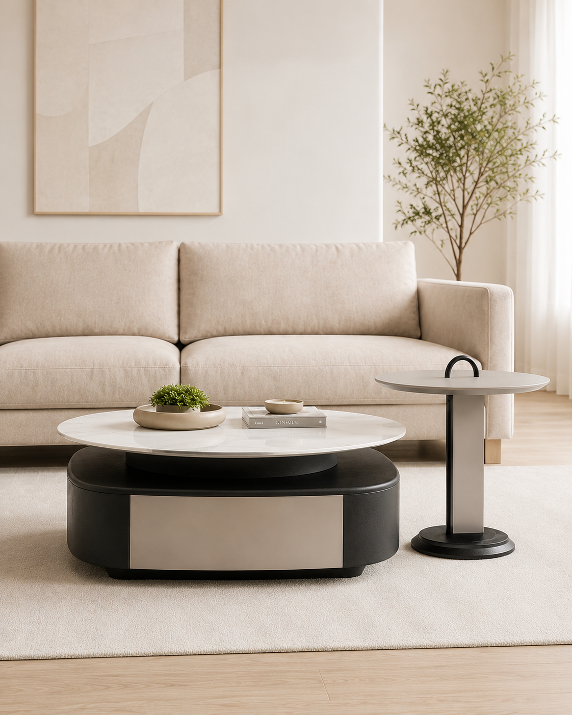 Nori Stone Coffee Table