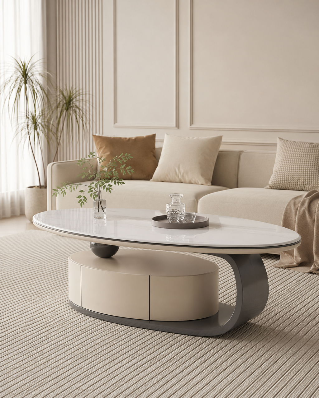 Savia Sintered Stone Coffee Table