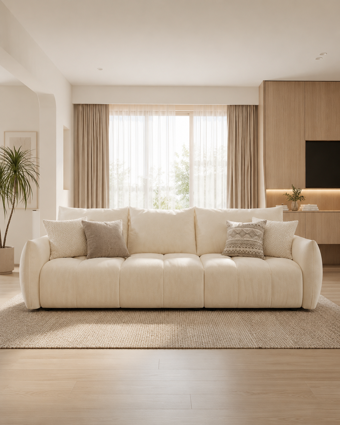 Marielle Leather Sofa
