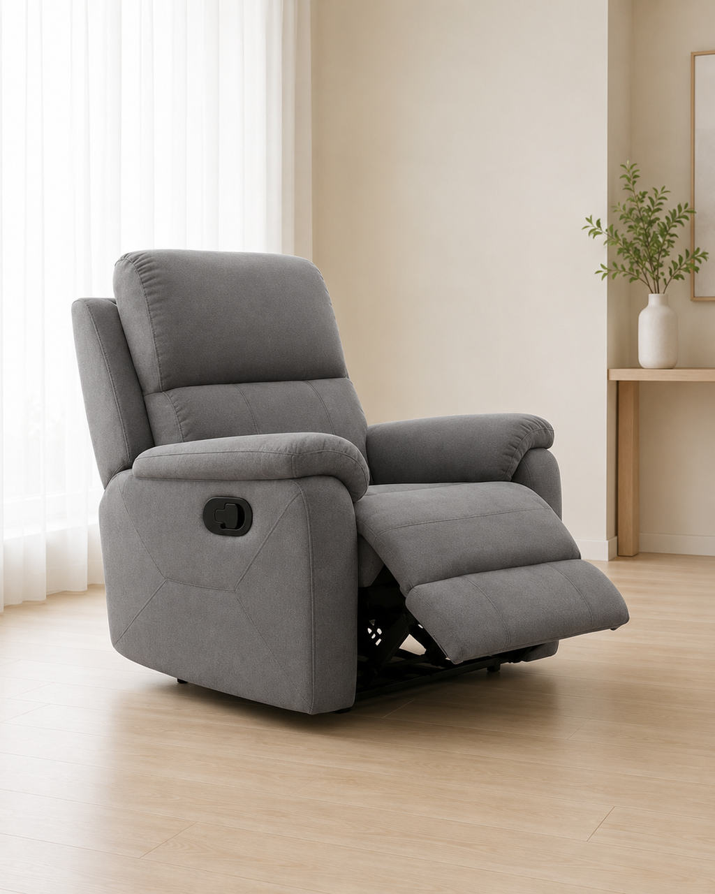 Keaton Fabric Recliner Sofa