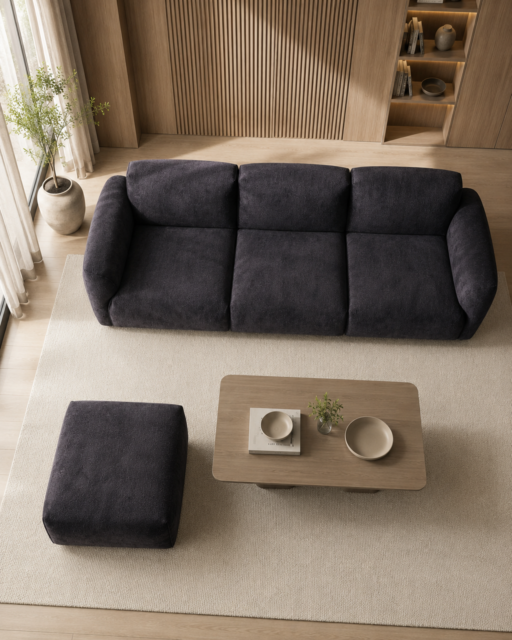 Evora Fabric Sofa