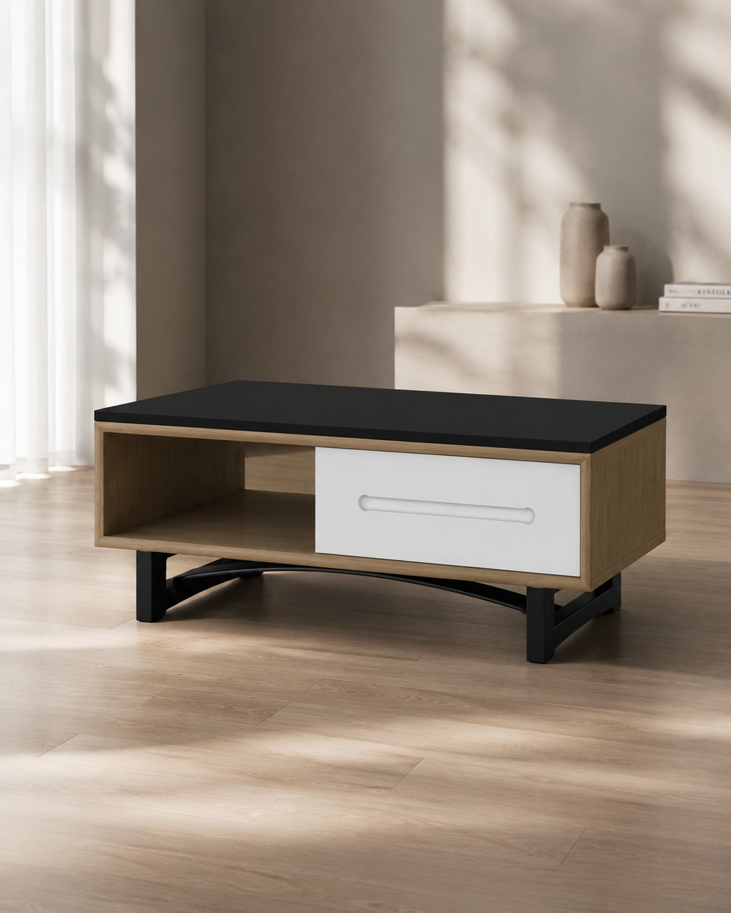Kellan Lava Stone Coffee Table