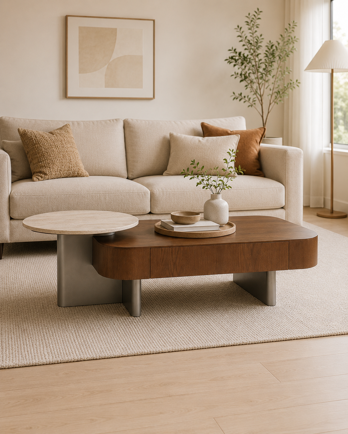 Elio Wooden Coffee Table