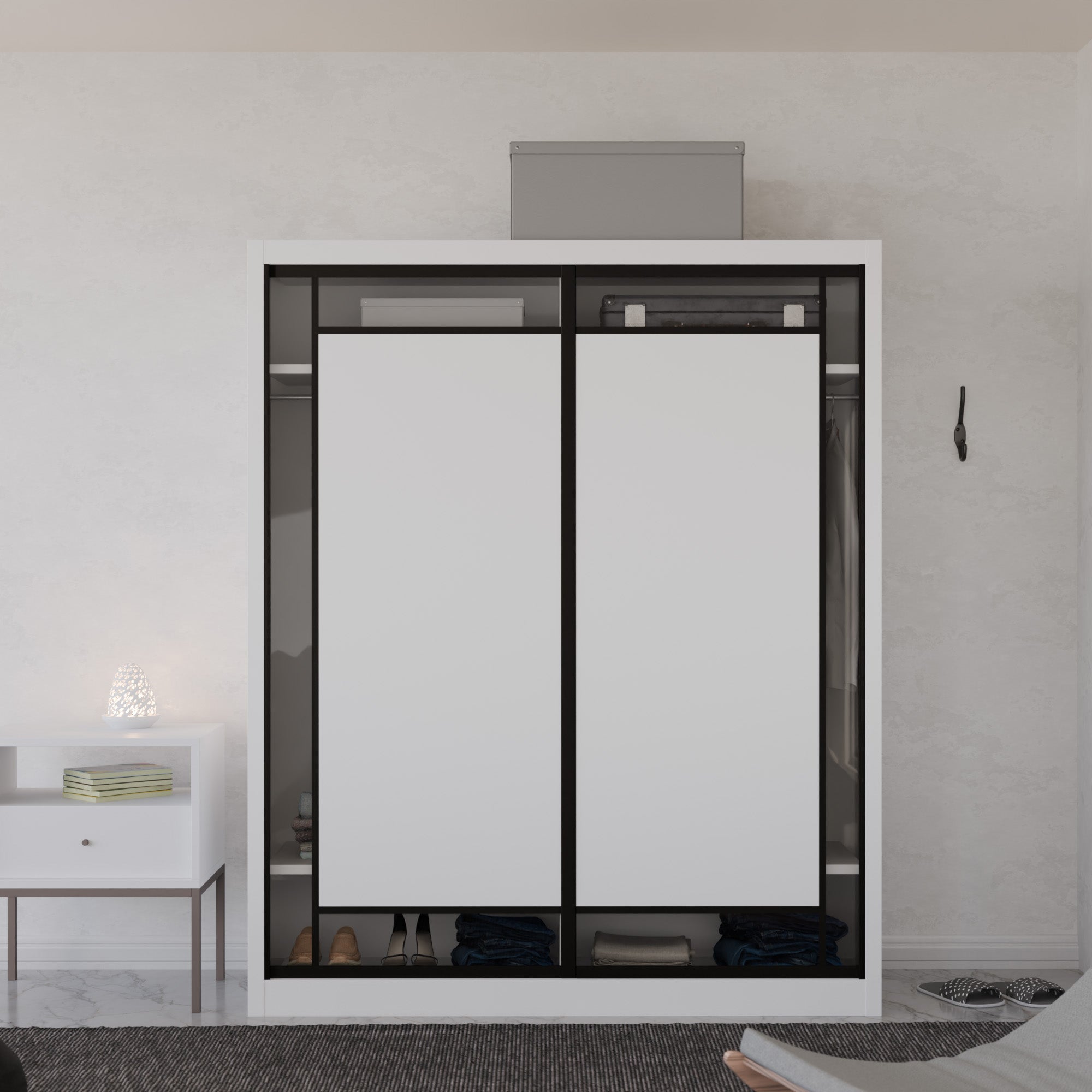 Megafurniture | Aldona Modular Wardrobe W01 | Modular Wardrobe