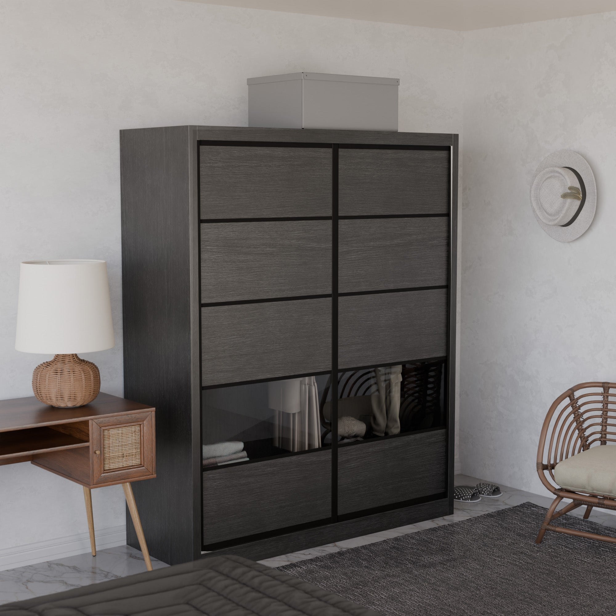Aldona Modular Wardrobe W02